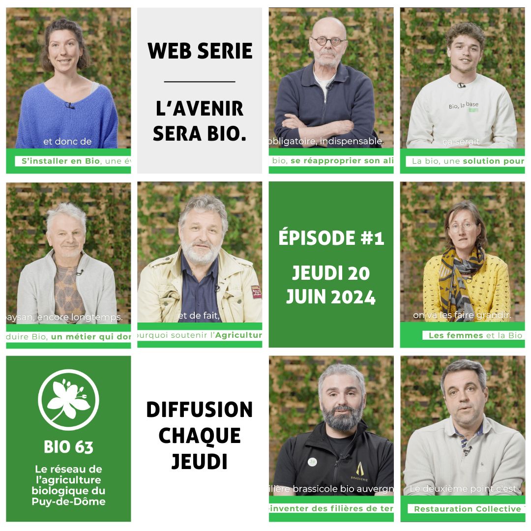 En 2024, nous célébrons les 30 ans de l’association Bio 63 dans le Puy-de-Dôme !